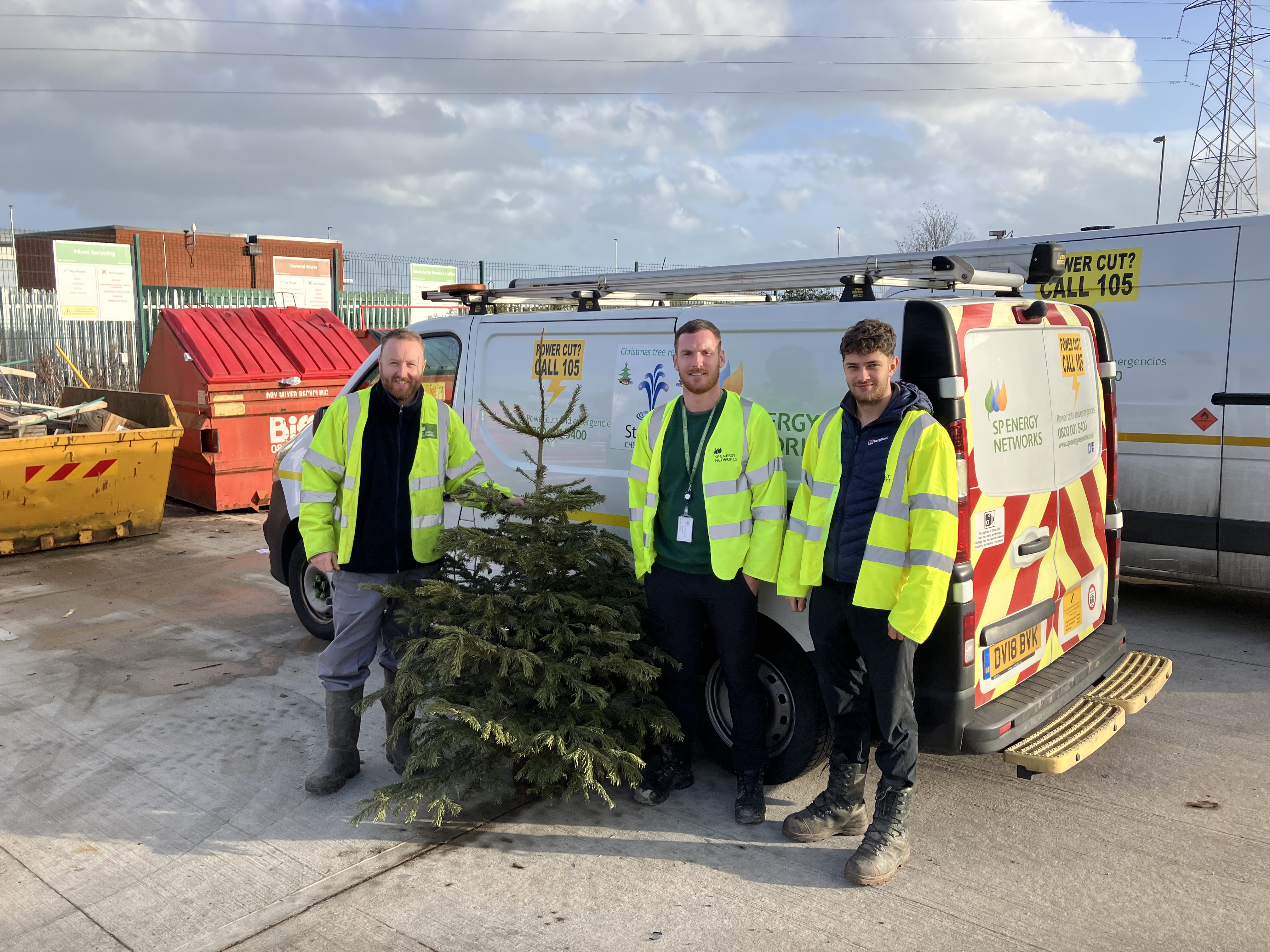 Christmas tree recycling 