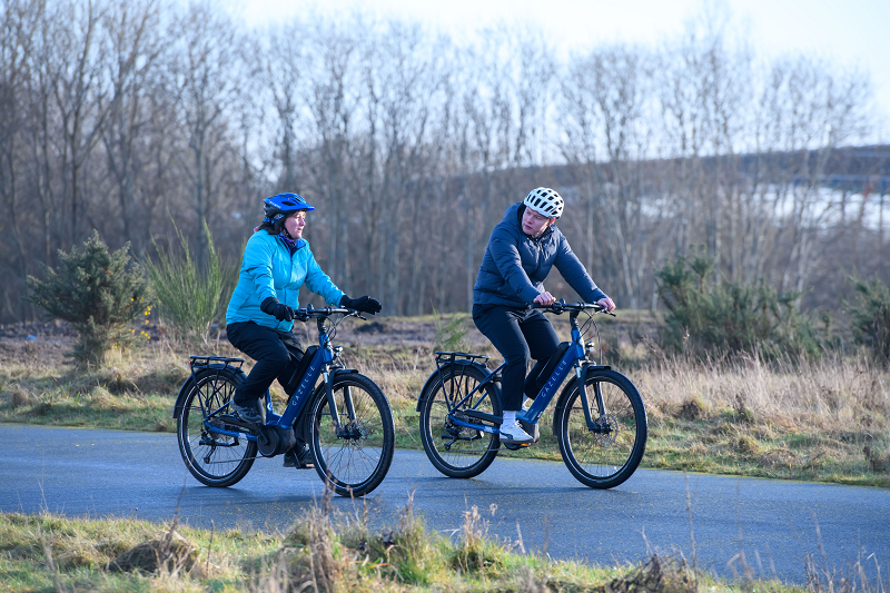 NZF Clyde Cycle - Jack and cyclist 2