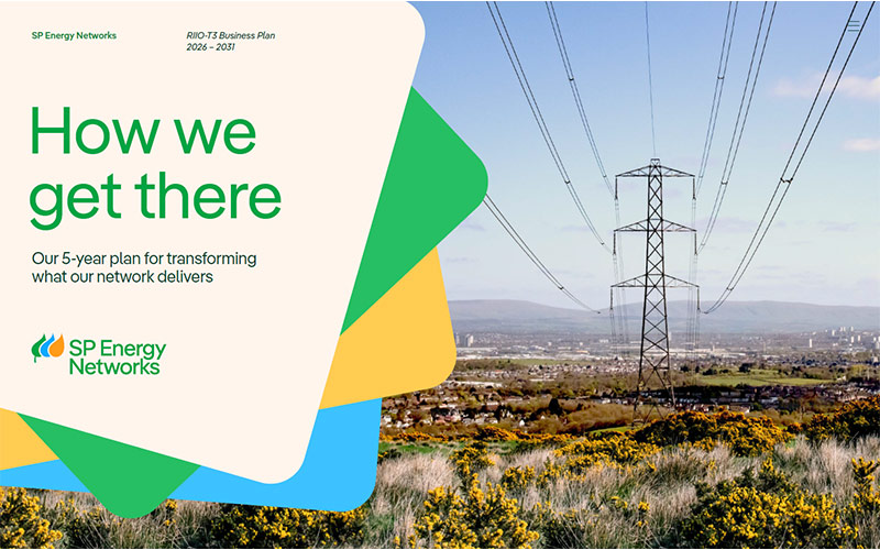 RIIO-T3 Business Plan 2026-2031. How we get there. Our 5-year plan for transforming what our network delivers. SPEN