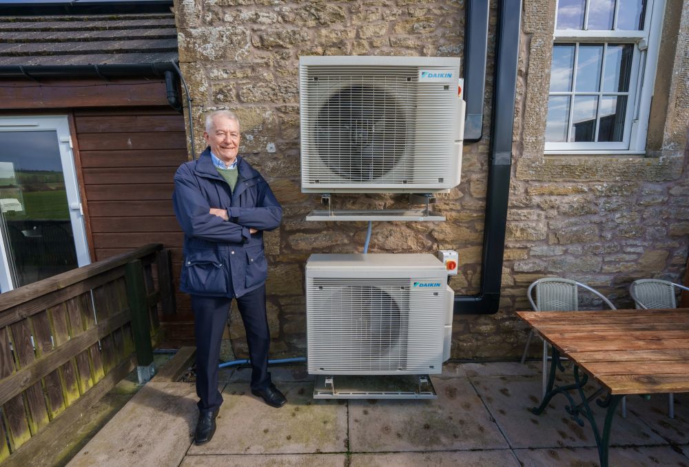 Birgham village hall - heat pump - NZF