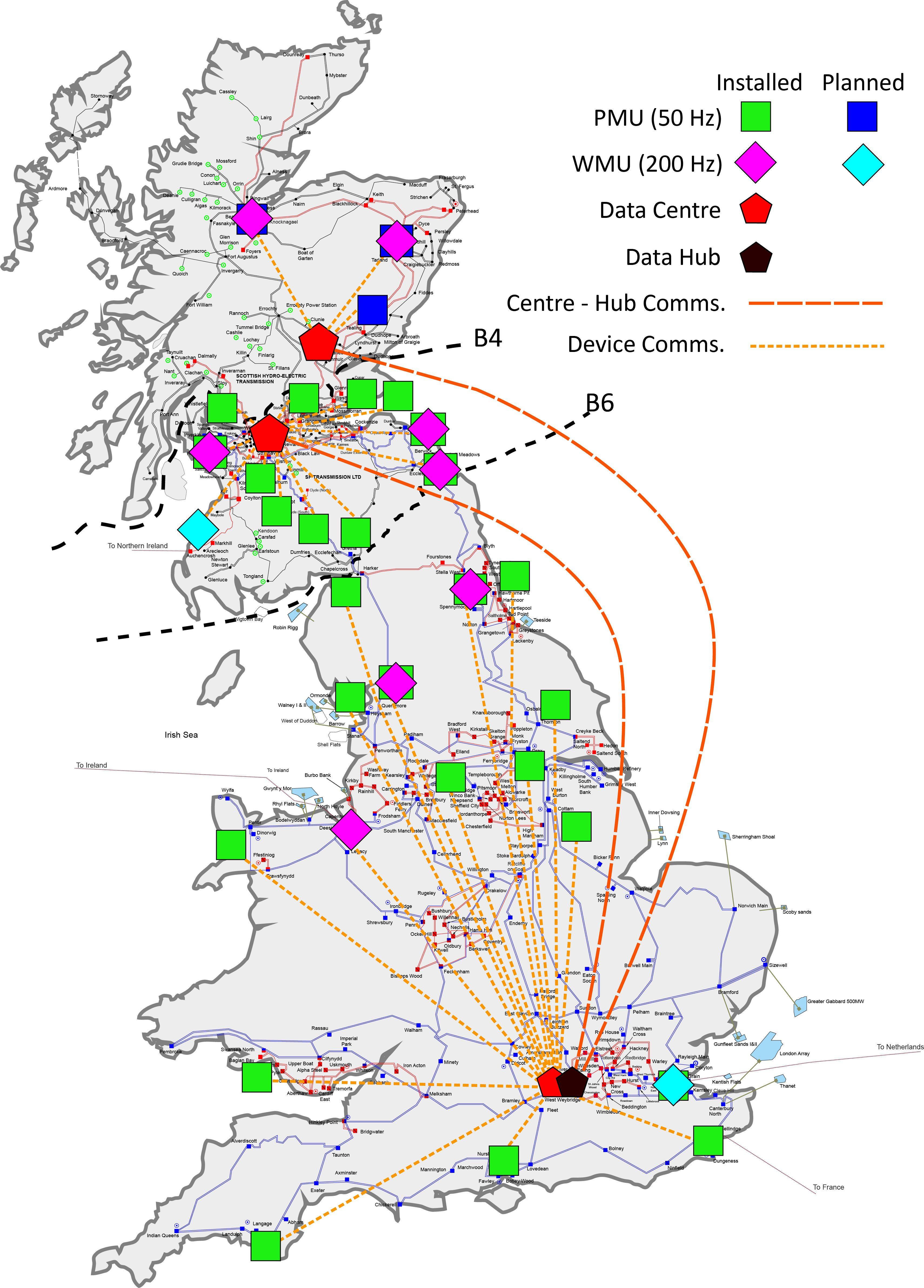 visor map