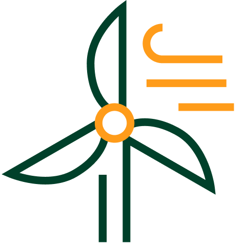 Wind Turbine Icon